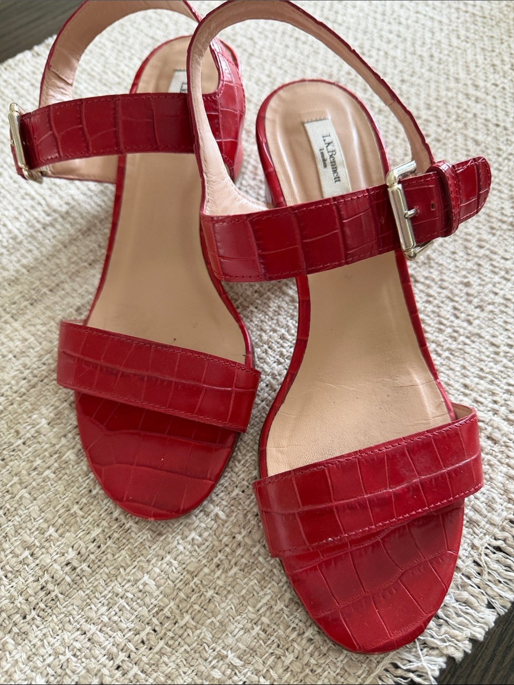 L.K Bennett Pelham Leather Sandals